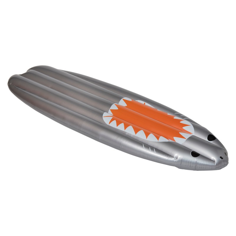 Pripučiamas vaikiškas plaustas Surfboard Shark
