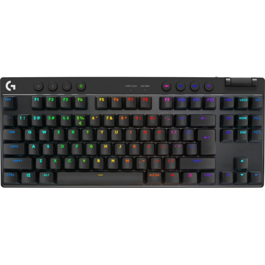 „Logitech G Pro X TKL Lightspeed Tactile Black“.