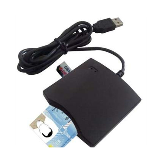 Transcend SMART CARD READER USB PC/SC Black