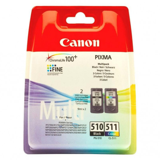 „Canon PG 510“ + CL 511 [keli paketai]