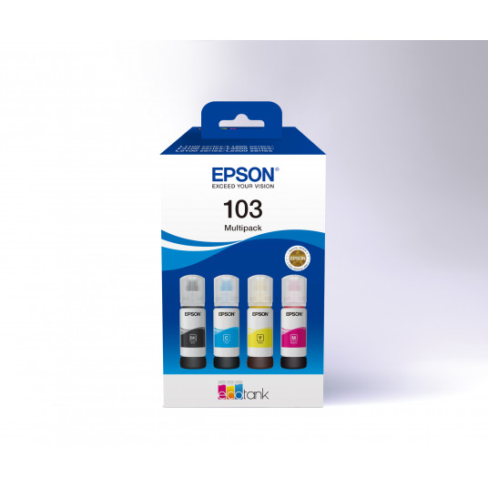 Epson 103 EcoTank 4 spalvų sudėtinė pakuotė