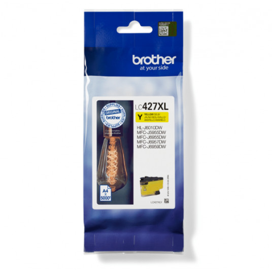 Brother LC427XLY XL geltona