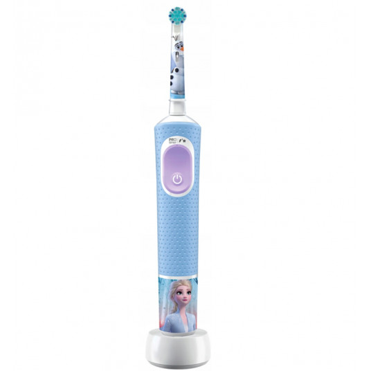 Oral-B Vitality PRO Kids Frozen elektrinis dantų šepetėlis, mėlynas Oral-B