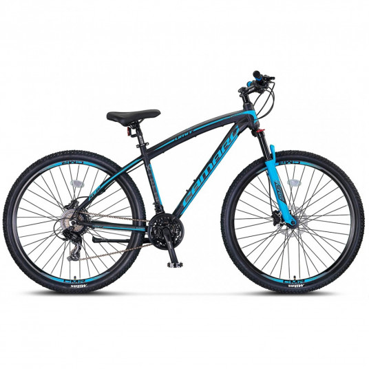 Dviratis UMIT Camaro 2D 29" 21G dydis 16" (41cm) (juoda/mėlyna)