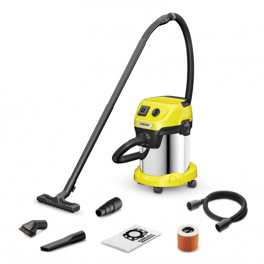 Drėgno ir sauso valymo dulkių siurblys Karcher WD 3 P S V-17/4/20 WORKSHOP (1.628-195.0)