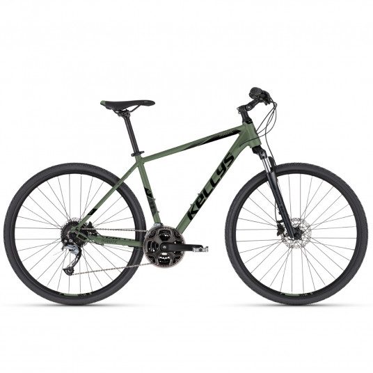 Dviratis KELLYS Phanatic 10 28" 27G dydis 21" (53cm) (žalia)