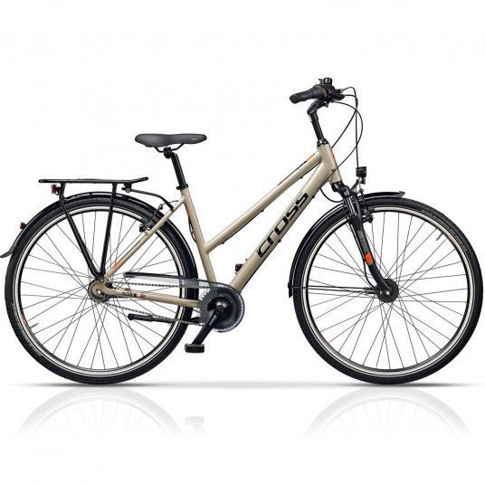 Dviratis CROSS Citerra 28" N7 dydis 17" (44cm) (šampaninė)