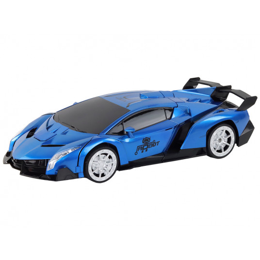 Robotas automobilis r/c 1:10, mėlynas