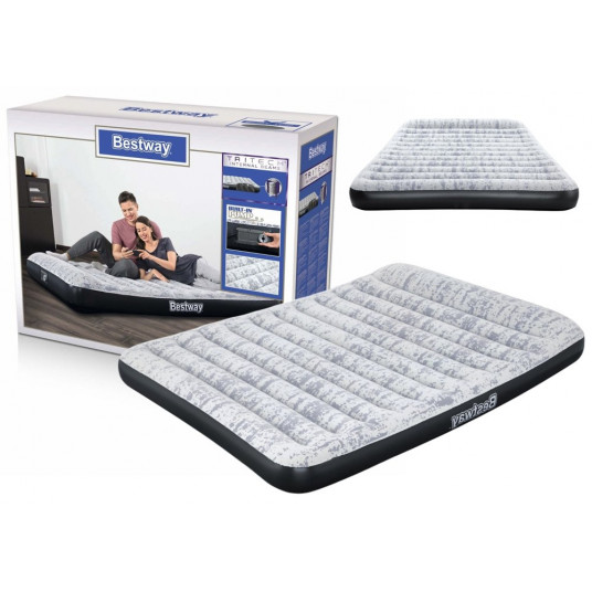 Bestway dvivietis pripučiamas čiužinys su pompa 203 x 152 x 30 cm