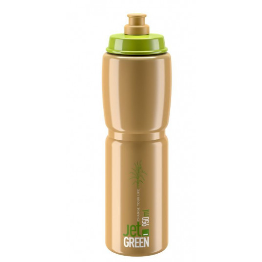 Gertuvė Elite Jet Green Brown White logotipas 950ml