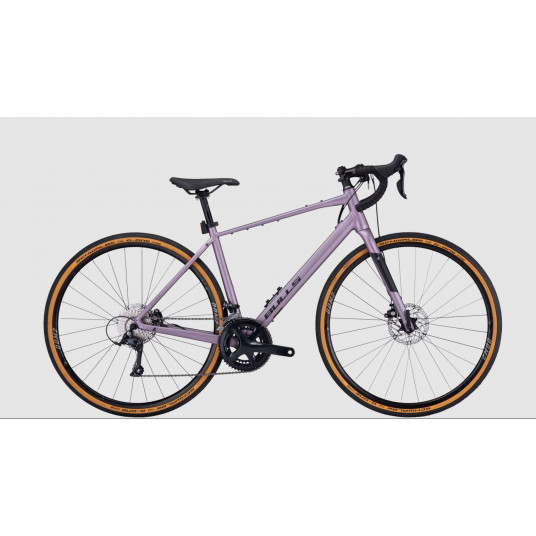 Dviratis 28 Bulls Grinder 2 18g GRAVEL šv.violetinis - m