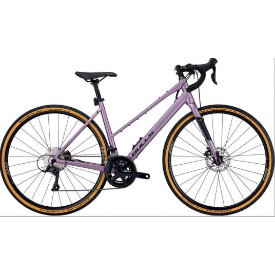Dviratis 28 Bulls Grinder 2 18g GRAVEL trapez levandų sp. - l