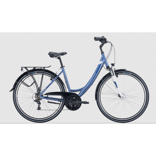 Dviratis 28 Pegasus Piazza wave 21g mėlynas - l