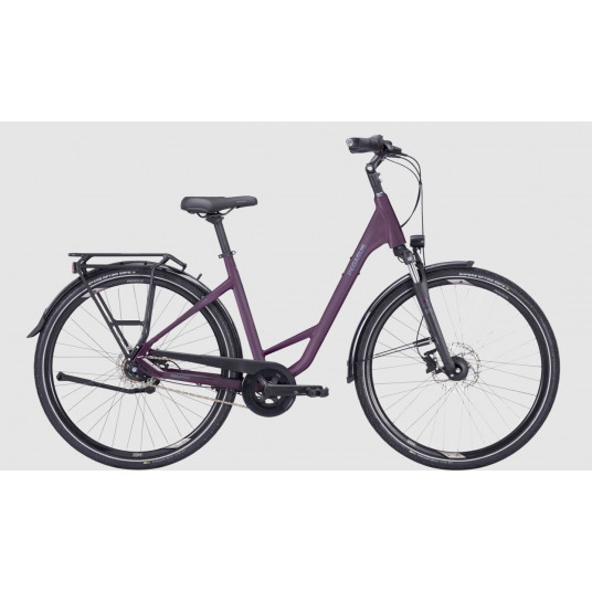 Dviratis 28 Pegasus Premio SL Disc 8 trapez violetinis - m