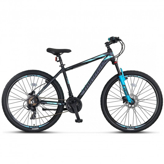 Dviratis UMIT MIRAGE HYD 29" 21G dydis 18" (46cm) (juoda/turkio)