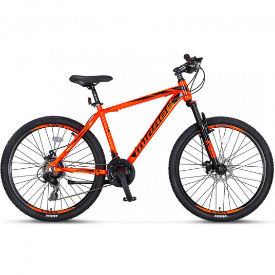 Dviratis UMIT MIRAGE 26" 21G dydis 16" (41cm) (neoninė oranžinė)
