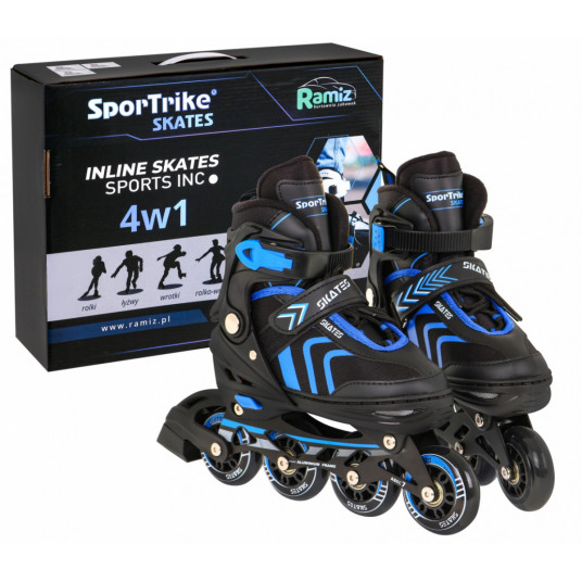 Transformuojami riedučiai - Sport Trike, 31-34, mėlyni