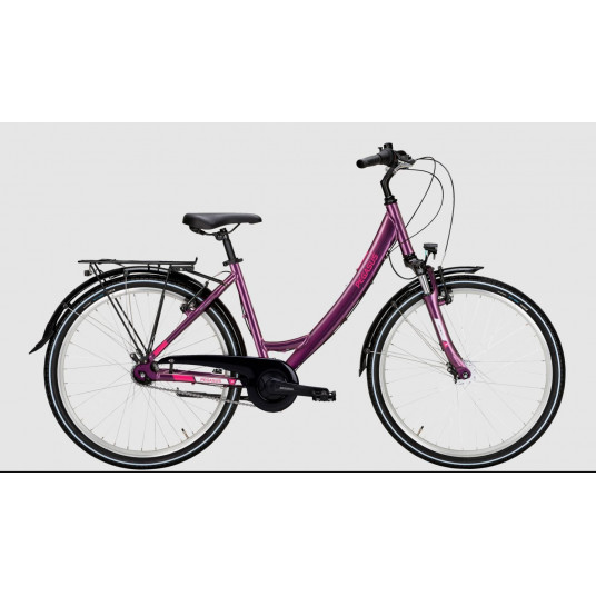 Dviratis 26 Pegasus Avanti wave 7g t.violetinis - s