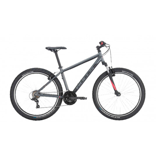 Dviratis 26 Bulls Pulsar 1 18g pilkas matinis - xs