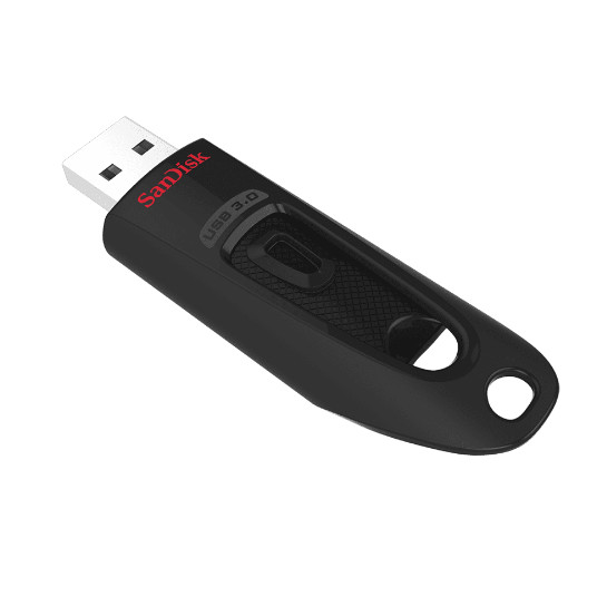 SanDisk 512GB Cruzer Ultra USB 3.0 130 MB/s Flash atmintinė