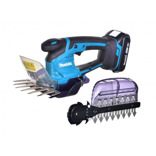 Makita DUM604SYX akumuliatorinės žolės žirklės 18 V Ličio-jonų (Li-Ion) Juoda, Turkis