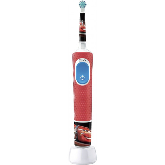 Oral-B Vitality PRO Kids Cars elektrinis dantų šepetėlis, raudonas Oral-B