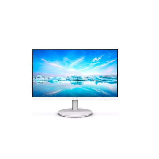 Philips | Monitorius | 271V8AW/00 | 27 colių | IPS | 1920 x 1080 pikselių | 16:9 | 4 ms | 250 cd/m² | Balta | 75 Hz