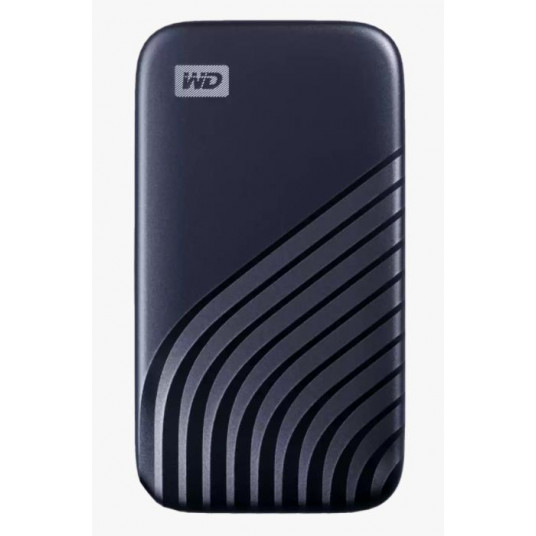 Išorinis SSD|Vakarų skaitmeninis|Mano pasas|500GB|USB-C|Rašymo greitis 1000 MB/sek|Nuskaitymo greitis 1050 MB/sek|Patentuotas|WDBAGF5000ABL-WESN