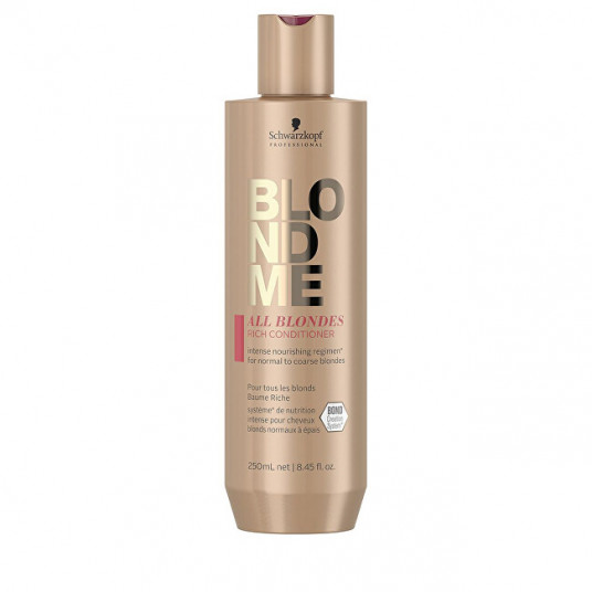 Schwarzkopf Professional - maitinamasis kondicionierius normaliems ir stipriems šviesiems plaukams All Blonde s (Rich Conditioner) - 1000 ml