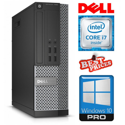 DELL 7020 SFF i7-4790 16GB 480SSD+2TB WIN10Pro