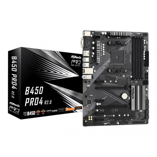 ASRock AMD AM4 B450/4DDR4/6SATA3