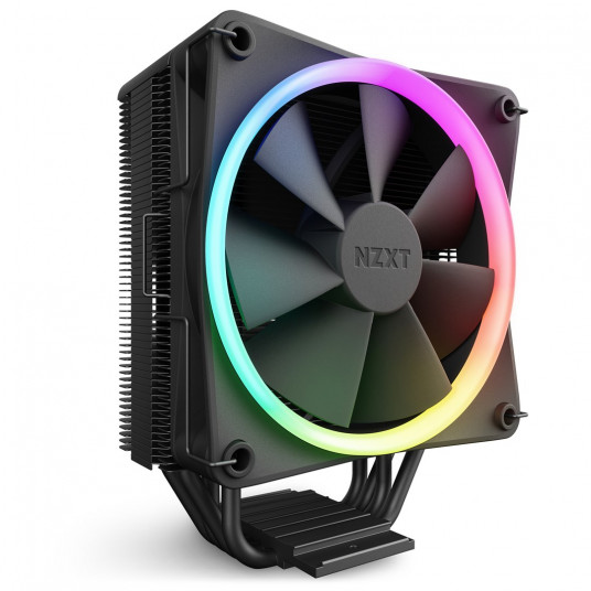 NZXT T120 RGB procesorius Orinis aušintuvas 12 cm Juoda 1 vnt