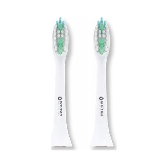 ORO-BRUSH garsinio dantų šepetėlio antgaliai 2 vnt., balti