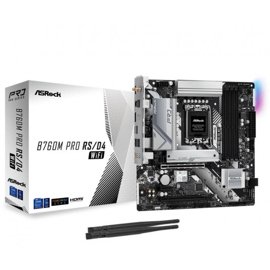 Asrock B760M PRO RS/D4 pagrindinė plokštė