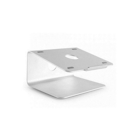 Maclean MC-730 nešiojamas kompiuterio stovas Sidabras