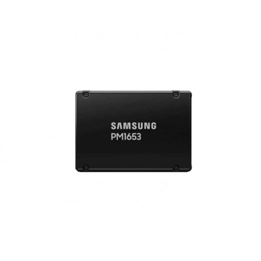 SSD „Samsung PM1653“ 960 GB 2,5 colio SAS 24 Gb/s MZILG960HCHQ-00A07 (DWPD 1)