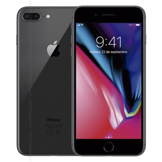  Išmanusis telefonas Apple iPhone 8 Plus 64GB Space Gray (Atnaujintas - B klasė) 