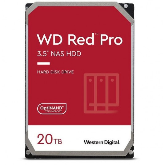 Kietasis diskas HDD Western Digital WD Red Pro 20TB WD201KFGX