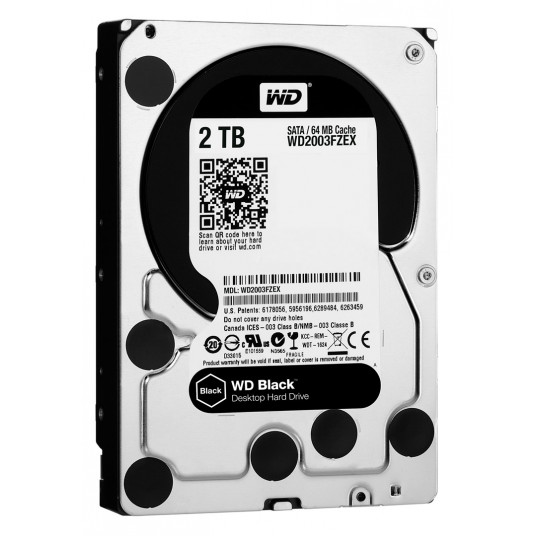 Western Digital Black 3.5" 2000 GB „Serial ATA III“