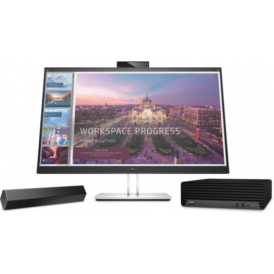 HP E-Series E24d G4 60,5 cm (23,8") 1920 x 1080 pikseliai „Full HD“ Juoda