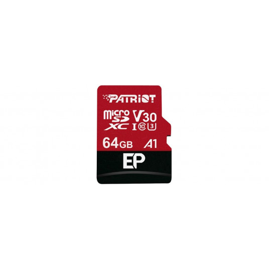 Patriot Memory PEF64GEP31MCX 64 GB MicroSDXC flash atmintis 10 klasės