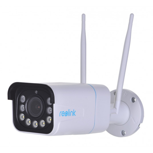 Kameros IP Reolink RLC-511WA 5MP priartinimas wifi nuo 2,4 iki 5GHz