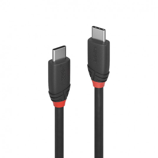 KABELIS USB3.2 CC 1.5M/BLACK 36907 LINDY