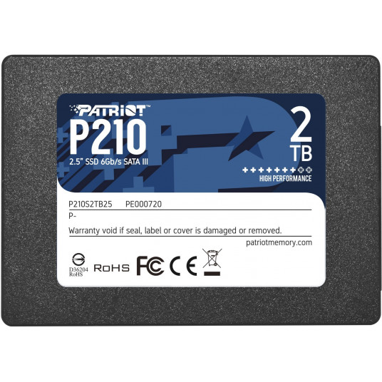 Patriot Memory P210 2,5" 2000 GB "Serial ATA III"