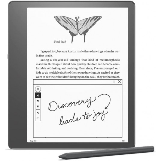 Amazon Kindle Scribe elektroninių knygų skaityklė Lietimui jautrus ekranas 16 GB „Wi-Fi“ Pilka