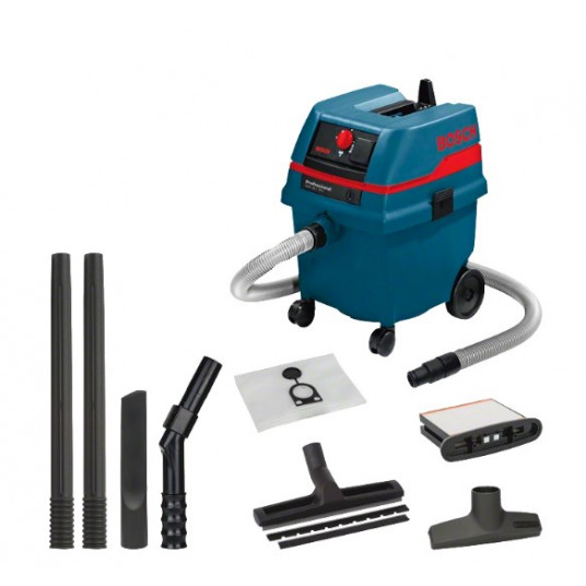 Bosch GAS 25 L SFC Professional Juoda, Mėlyna, Raudona 1200 W