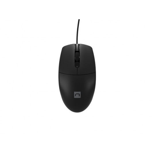 Natec Mouse, Ruff Plus, Wired, 1200 DPI, Optical, Black