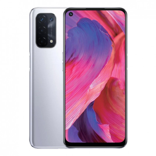  Išmanusis telefonas Oppo A74 5G 128GB Dual-Sim Silver 
