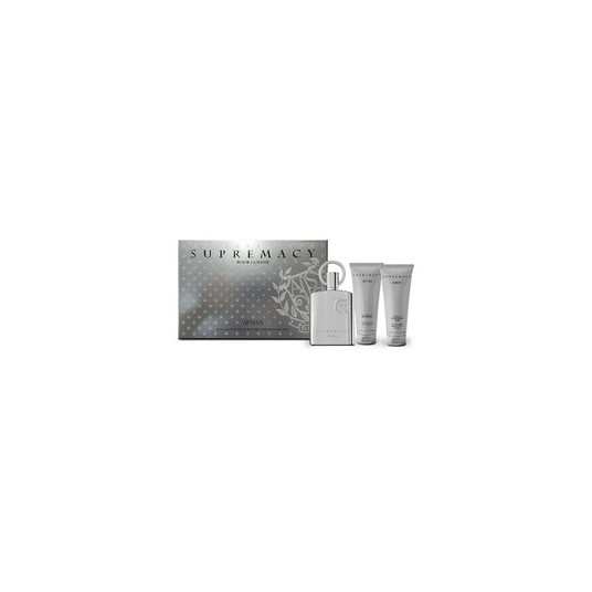 Afnan Supremacy sidabrinis dovanų rinkinys EDP 100 ml, dušo želė 100 ml ir balzamas po skutimosi 100 ml, 100 ml
