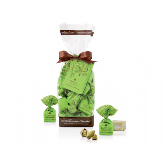 Šokoladiniai triufeliai TARTUFO AL PISTACCHIO 200 g